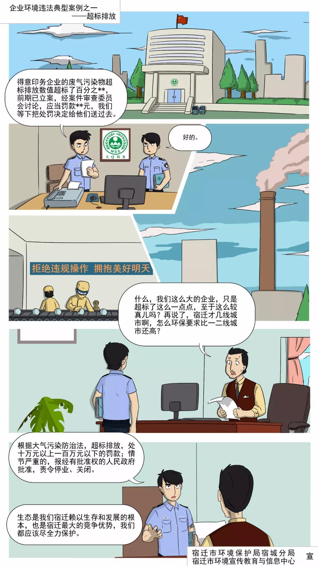 局用漫畫解讀：常見的企業(yè)環(huán)境違法行為有哪些？